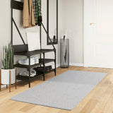 Tapis Vidaxl Huarte Low-Pole Soft Soft Washable 80x200 cm Gray