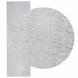 VidaXL Teppich Huarte Kurzflor weich waschbar 80x250 cm grau