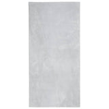 Tapis Vidaxl Huarte Low-Pole Soft Soft Lavable 100x200 cm Gray