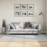 Vidaxx Teppich Huarte Kurzflor weich waschbar 160x230 cm grau