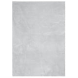 Vidaxx Teppich Huarte Kurzflor weich waschbar 200x280 cm grau