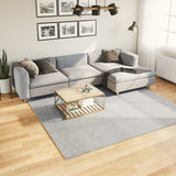 Vidaxx Teppich Huarte Kurzflor weich waschbar 240x240 cm grau