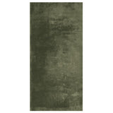 VidaXL Teppich Huarte Kurzflor weich waschbar 100x200 cm Waldgrün