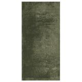 Tapis Vidaxl Huarte Low-Pole Soft Soft Lavable 100x200 cm Green Forest