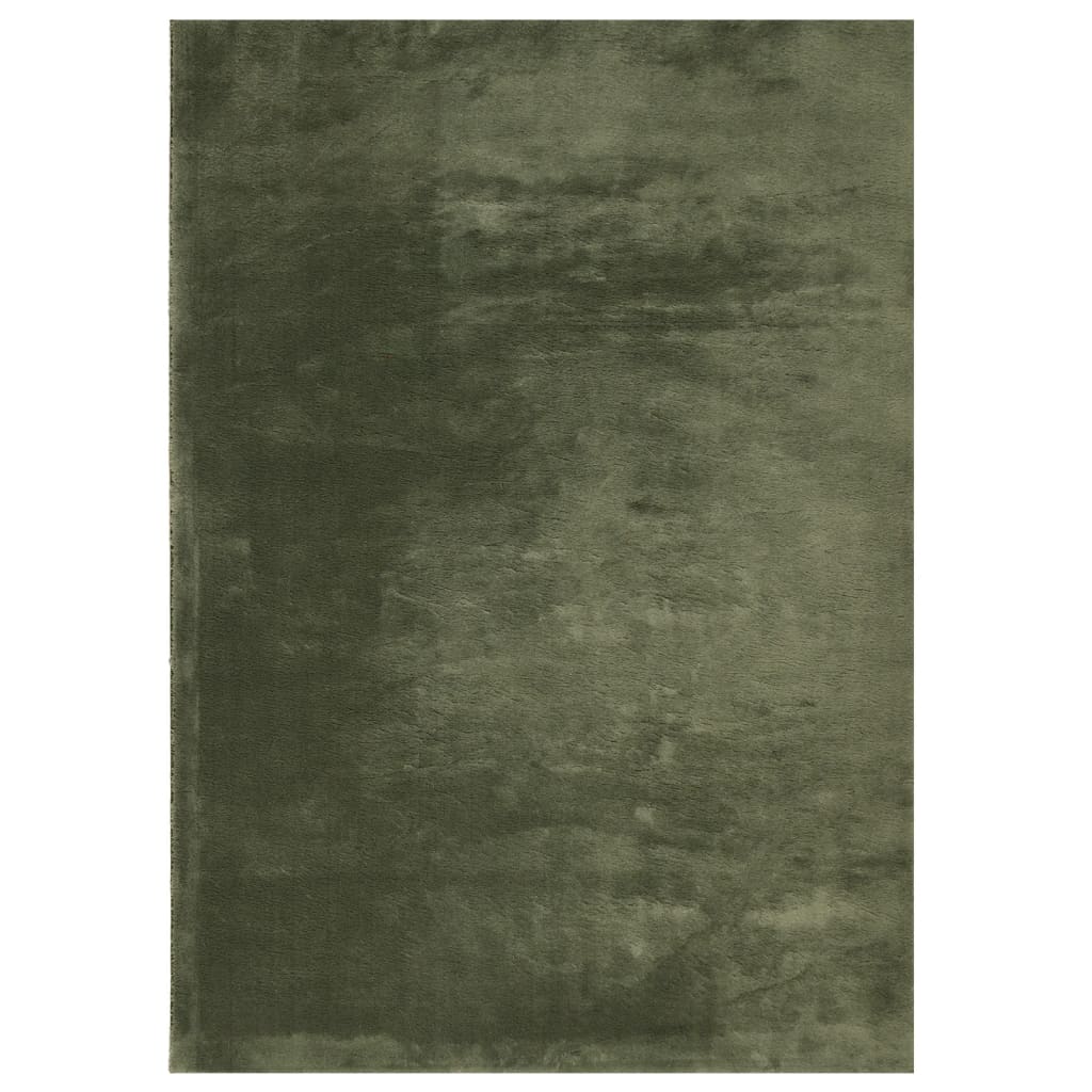 Vidaxl Rug Huarte Low -pole Soft omyvatelné 140x200 cm lesní zelené