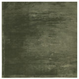 VidaXL Teppich Huarte Kurzflor weich waschbar 240x240 cm Waldgrün