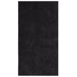 RUG VIDAXL HUARTE bajo Pola suave Softable 60x110 cm Negro