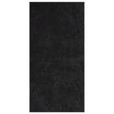 Vidaxl Rug Huarte Low -Pole Myk vaskbar 100x200 cm svart