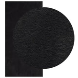 Vidaxx Teppich Huarte Kurzflor weich waschbar 100x200 cm schwarz