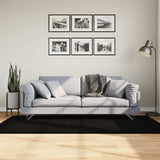 Vidaxx Teppich Huarte Kurzflor weich waschbar 100x200 cm schwarz