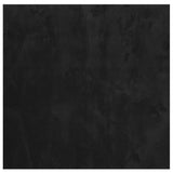 Vidaxx Teppich Huarte Kurzflor weich waschbar 120x120 cm schwarz