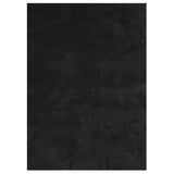 Vidaxx Teppich Huarte Kurzflor weich waschbar 120x170 cm schwarz