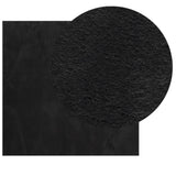 VIDAXL RAG HUARTE -POLOLE -POLOLE SOLABILE MORSE 160x160 cm Nero