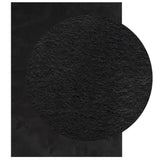 Vidaxl rug Huarte low -pole soft washable 160x230 cm black