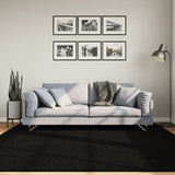 Vidaxl rug Huarte low -pole soft washable 200x200 cm black