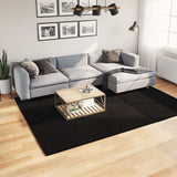 Vidaxl Rug Huarte Low -Pile Soft omyvatelné 200x280 cm černé