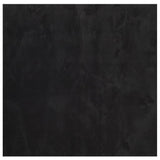 Vidaxx Teppich Huarte Kurzflor weich waschbar 240x240 cm schwarz