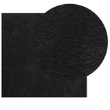 Vidaxx Teppich Huarte Kurzflor weich waschbar 240x240 cm schwarz