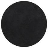 RUG VIDAXL HUARTE POLA DE BAJA POLLA Softable Ø 120 cm Negro