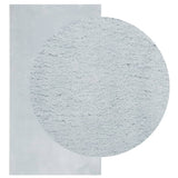 VidaXL Teppich Huarte Kurzflor weich waschbar 60x110 cm blau