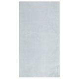 VidaXL Teppich Huarte Kurzflor weich waschbar 80x150 cm blau