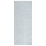 VidaXL Teppich Huarte Kurzflor weich waschbar 80x200 cm blau