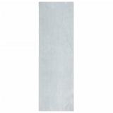 Tapis vidaxl Huarte Low-Pole Soft Soft Wasable 80x250 cm bleu