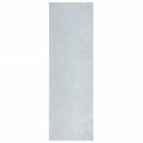 VidaXL Teppich Huarte Kurzflor weich waschbar 80x250 cm blau