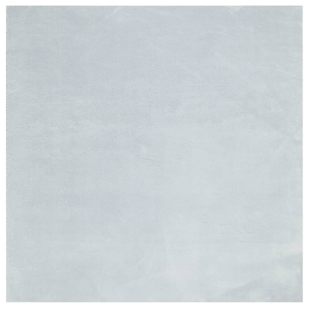 Vidaxx Teppich Huarte Kurzflor weich waschbar 120x120 cm blau