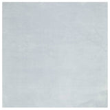 VidaXL Teppich Huarte Kurzflor weich waschbar 160x160 cm blau