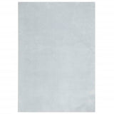 VidaXL Teppich Huarte Kurzflor weich waschbar 160x230 cm blau