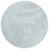Vidaxl Teppich Huarte Kurzflor weich waschbar ø 160 cm blau
