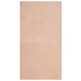 VidaXL Teppich Huarte Kurzflor weich waschbar 80x150 cm rosa