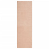 VidaXL Teppich Huarte Kurzflor weich waschbar 80x250 cm rosa
