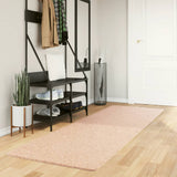 VidaXL Teppich Huarte Kurzflor weich waschbar 80x250 cm rosa