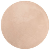 Vidaxl Teppich Huarte Kurzflor weich waschbar ø 80 cm rosa