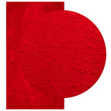 Vidaxl rug Huarte low -pile soft washable 60x110 cm red