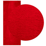 VidaXL Teppich Huarte Kurzflor weich waschbar 80x200 cm rot