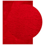 VidaXL Teppich Huarte Kurzflor weich waschbar 120x170 cm rot