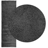 VidaXL Teppich Pamplona Shaggy Hochflor Modern 80x250 cm Anthrazit