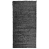 Vidaxl Rug Pamplona Shamgy héich Pole 100x200 cm Anthhracit