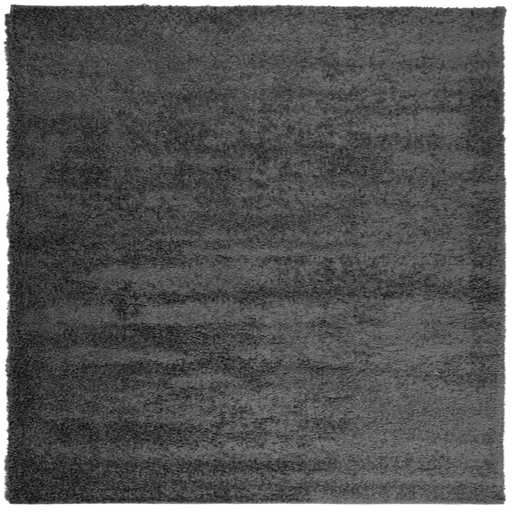 Vidaxl Rug Pamplona Shaggy meget pol 240x240 cm Anthracite