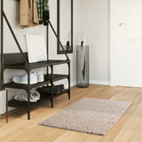 VidaXL Teppich Pamplona Shaggy Hochflor Modern 60x110 cm Beige