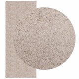 VidaXL Teppich Pamplona Shaggy Hochflor Modern 80x200 cm Beige