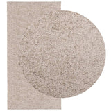 Vidaxl Rug Pamplona Shaggy Sterkt Pole Modern 100x200 cm Beige