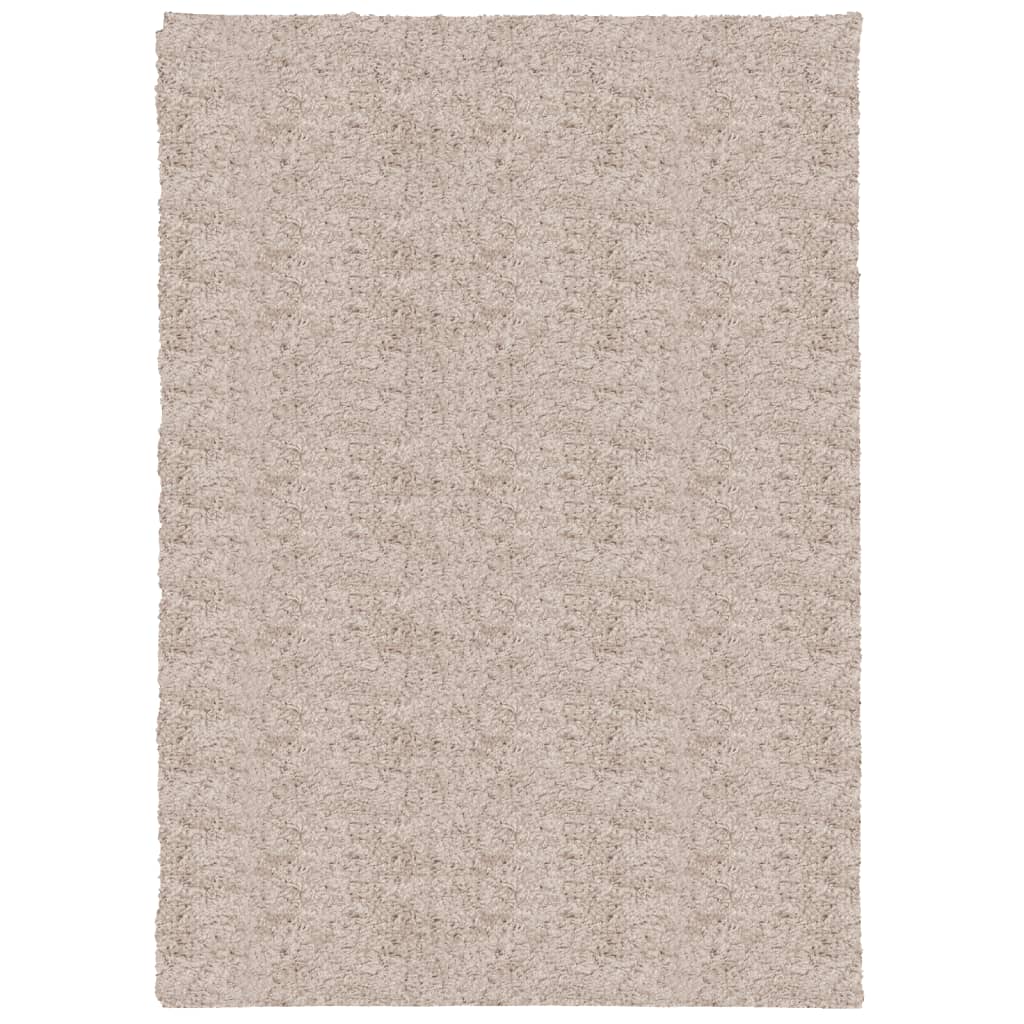 Vidaxl Rug Pamplona Shaggy meget moderne 120x170 cm beige