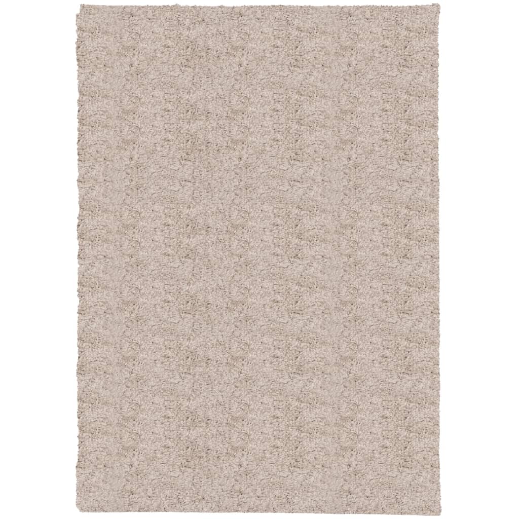 VidaXL Teppich Pamplona Shaggy Hochflor Modern 200x280 cm Beige