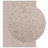 Vidaxl Rug Pamplona Shaggy Sterkt moderne 240x340 cm beige