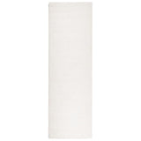 VidaXL Teppich Pamplona Shaggy Hochflor Modern 80x250 cm Creme