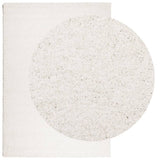 VidaXL Teppich Pamplona Shaggy Hochflor Modern 140x200 cm Creme